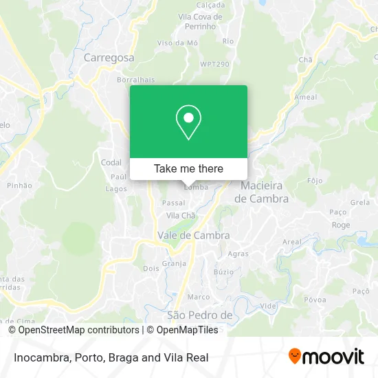 Inocambra map