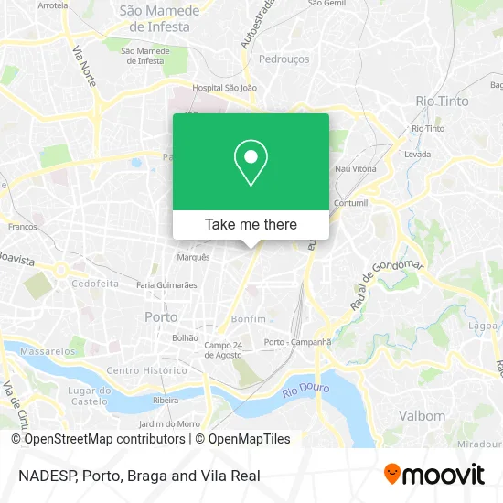 NADESP map