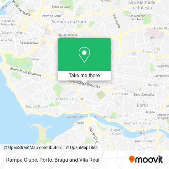 Rampa Clube map