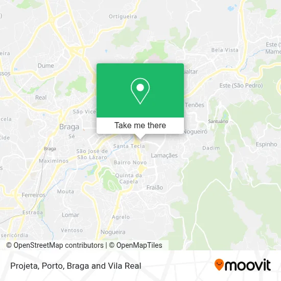 Projeta map