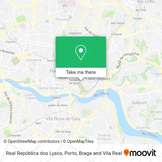 Real República dos Lysos map