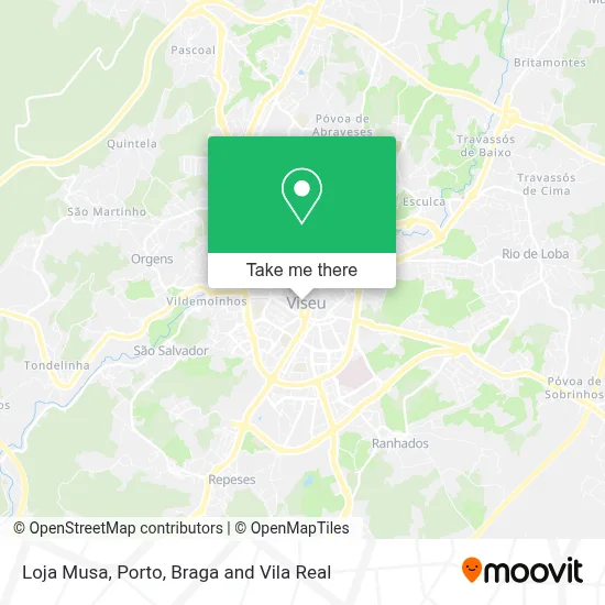 Loja Musa map