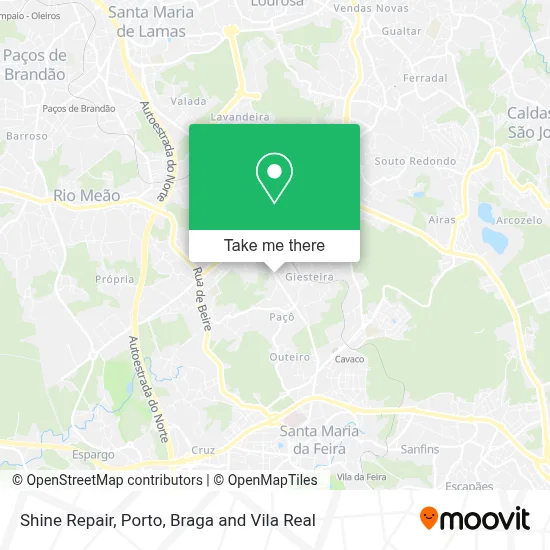 Shine Repair map