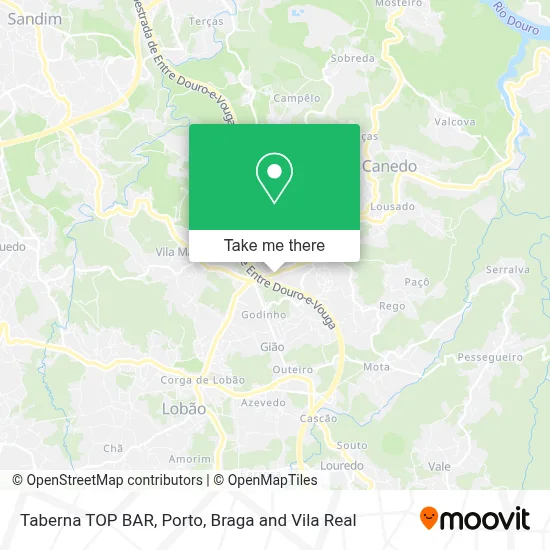 Taberna TOP BAR map