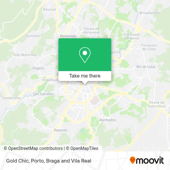 Gold Chic map