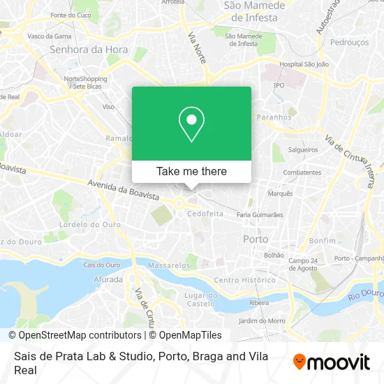 Sais de Prata Lab & Studio map