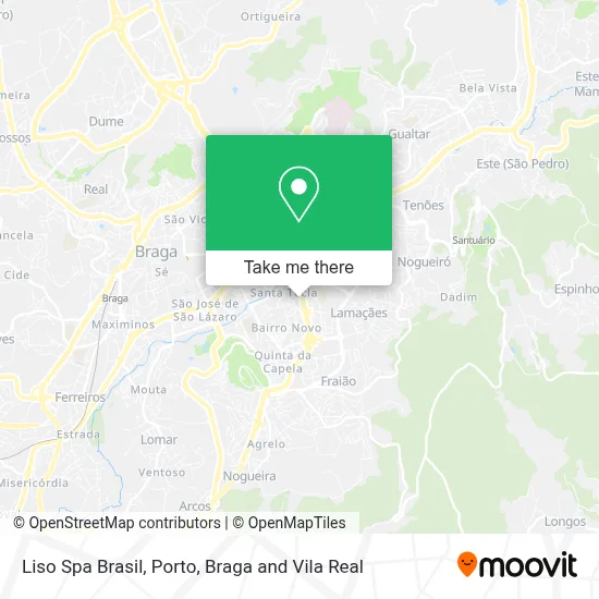 Liso Spa Brasil map
