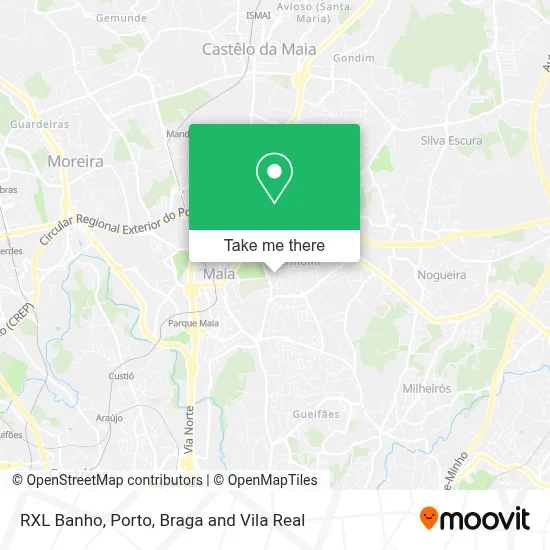 RXL Banho mapa