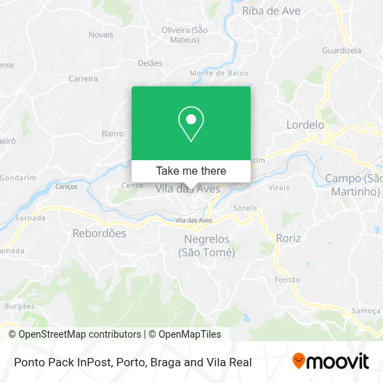 Ponto Pack InPost map