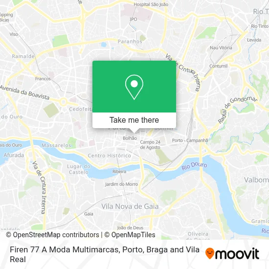 Firen 77 A Moda Multimarcas map
