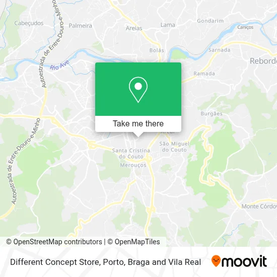 Different Concept Store map