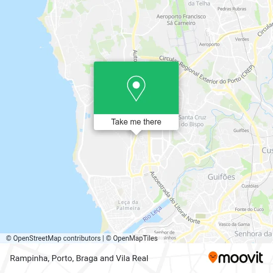 Rampinha mapa