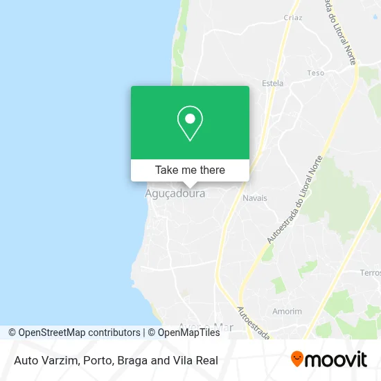 Auto Varzim map