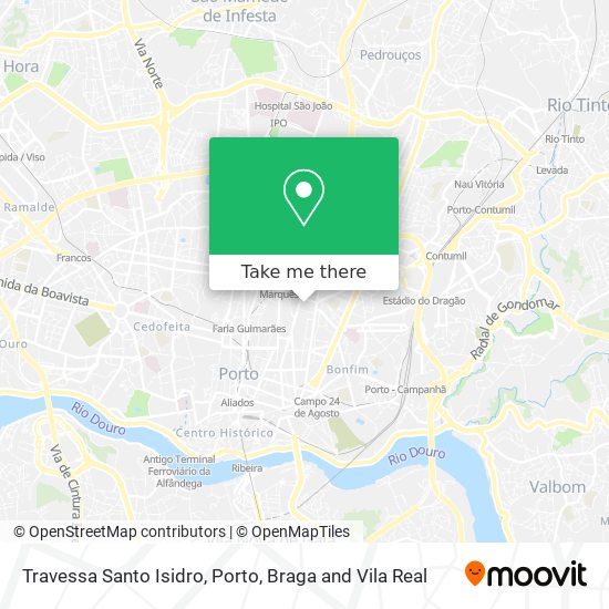 Travessa Santo Isidro map