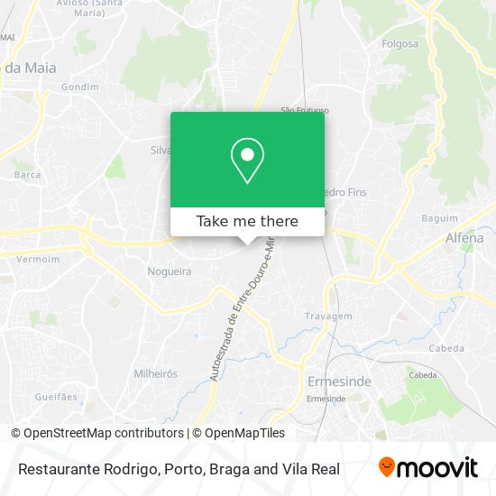 Restaurante Rodrigo map