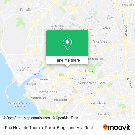 Rua Nova de Tourais map