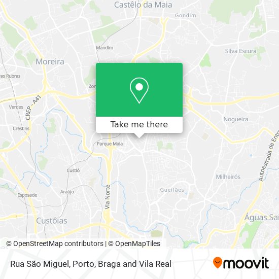 Rua São Miguel map