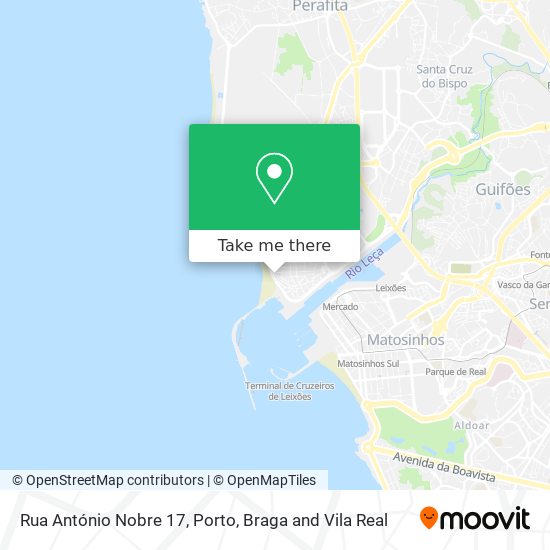 Rua António Nobre 17 map