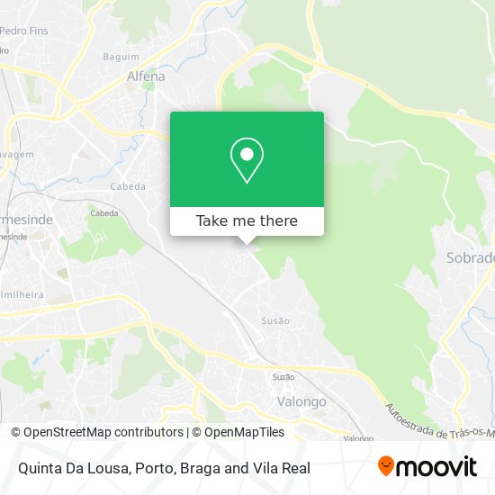 Quinta Da Lousa map
