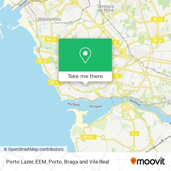 Porto Lazer, EEM map