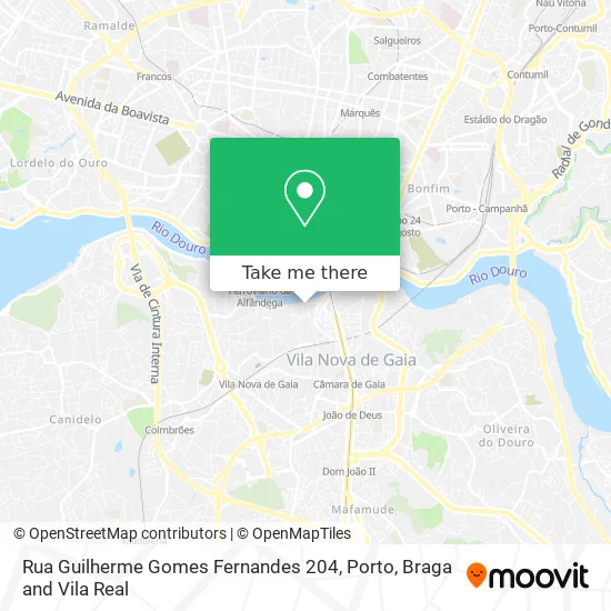 Rua Guilherme Gomes Fernandes 204 map