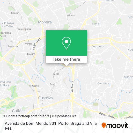 Avenida de Dom Mendo 831 mapa