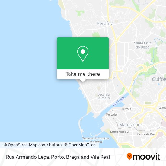 Rua Armando Leça map