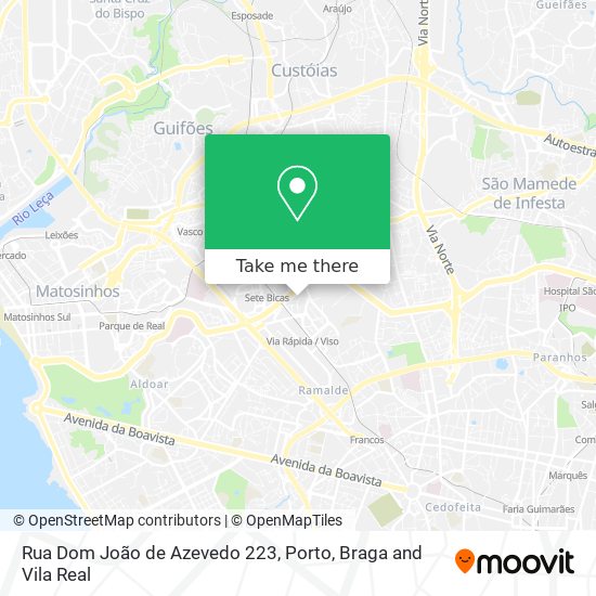 Rua Dom João de Azevedo 223 map