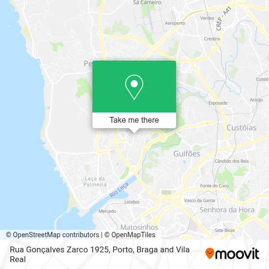 Rua Gonçalves Zarco 1925 map