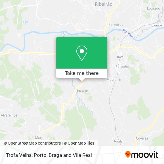 Trofa Velha map