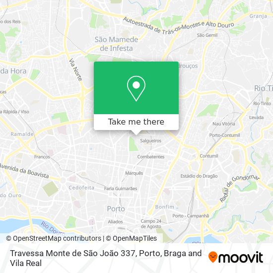 Travessa Monte de São João 337 map