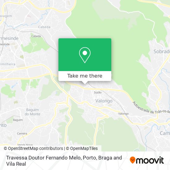 Travessa Doutor Fernando Melo map