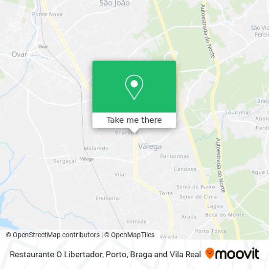 Restaurante O Libertador mapa