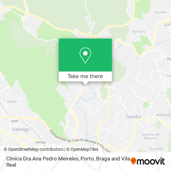 Clinica Dra Ana Pedro Meireles mapa