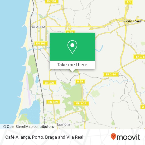 Café Aliança map