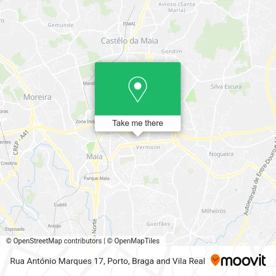 Rua António Marques 17 map