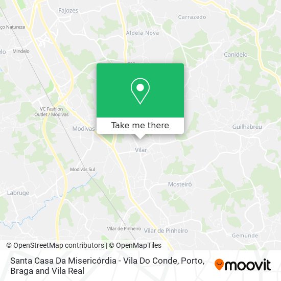 Santa Casa Da Misericórdia - Vila Do Conde map