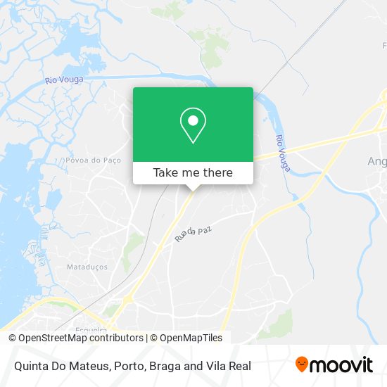 Quinta Do Mateus map