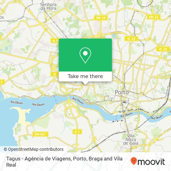 Tagus - Agência de Viagens map