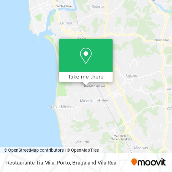 Restaurante Tia Mila map