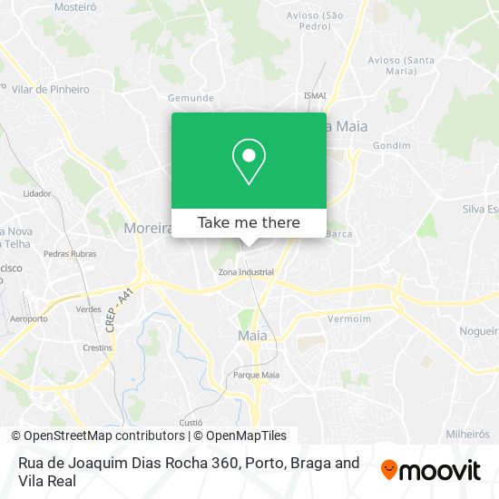 Rua de Joaquim Dias Rocha 360 map