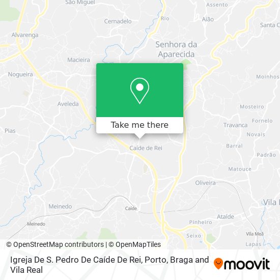 Igreja De S. Pedro De Caíde De Rei map