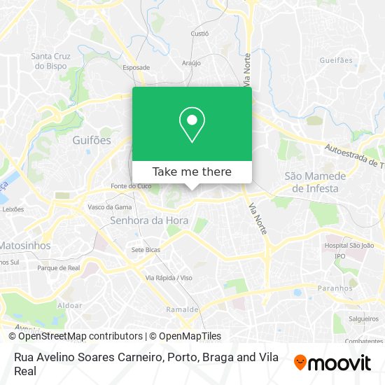 Rua Avelino Soares Carneiro map