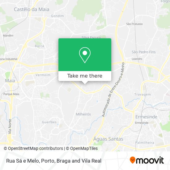 Rua Sá e Melo map