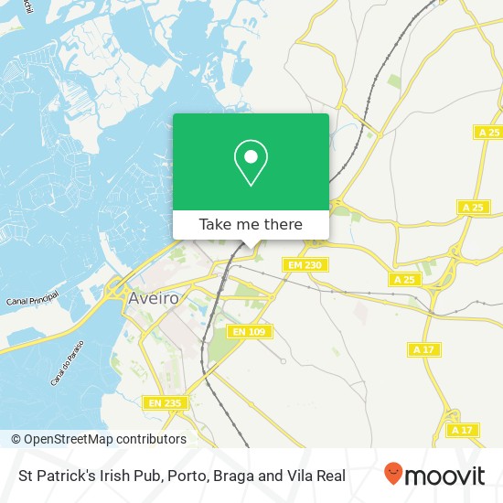 St Patrick's Irish Pub map