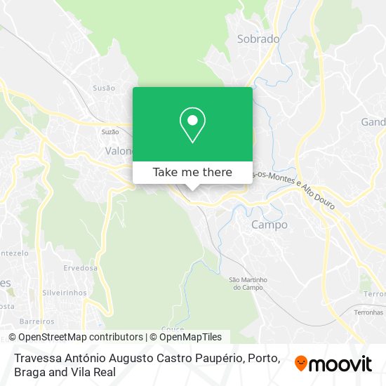 Travessa António Augusto Castro Paupério map