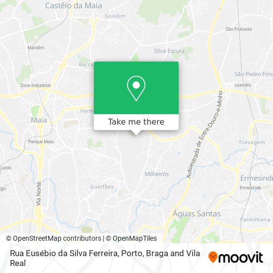 Rua Eusébio da Silva Ferreira map