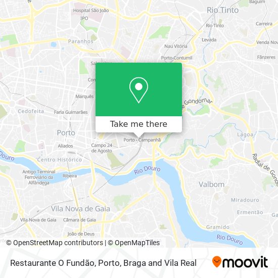 Restaurante O Fundão map