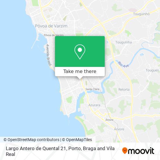 Largo Antero de Quental 21 map