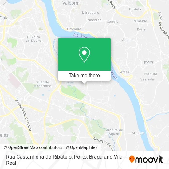 Rua Castanheira do Ribatejo map